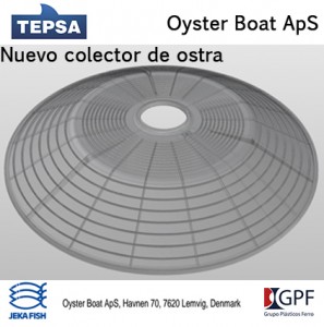 New european flat oyster spat collector
