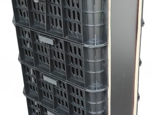 Jaulas para cultivo de erizo y oreja de mar en batea