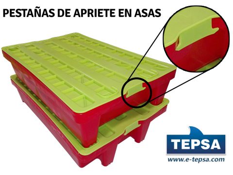 CAJAS DE PLASTICO CON TAPA
