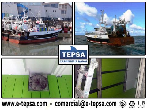 Albatros y Sanaga apuestan por Carpinteria Naval TEPSA