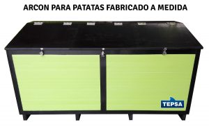 Arcon plastico para conservacion de alimentos