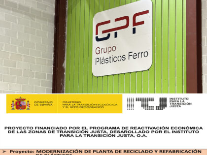 Modernización de nuestra planta de reciclado y refabricación de plásticos
